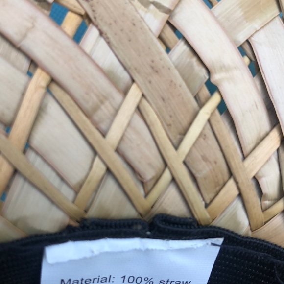 Lifeguard Straw Hat Unisex Landscaper / Outdoor Worker Size XL NWOT - Picture 4 of 7